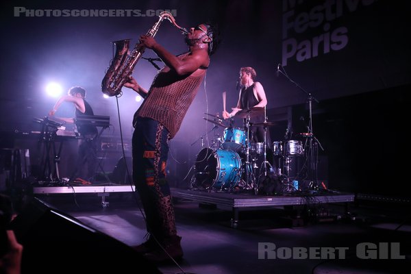 THE COMET IS COMING - 2022-11-16 - PARIS - Gaite Lyrique - Shabaka Hutchings - Maxwell Hallett - Dan Leavers